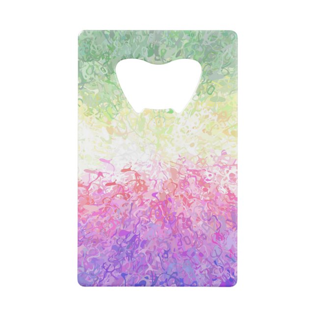 Trippy Groovy Boho Abstract Genderdoe Pride Flag (Front)
