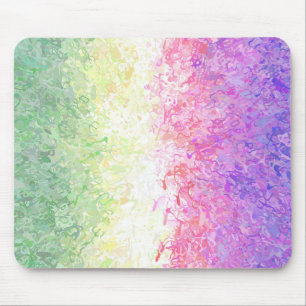 Trippy Groovy Boho Abstract Genderdoe Pride Flag Mouse Mat