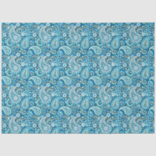 Trippy Hippy Retro Paisley Tissue Paper