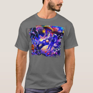 Trippy Ocean Astronaut T-Shirt