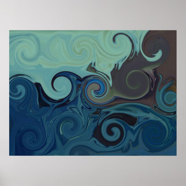 Trippy on Canvas Poster (Front)