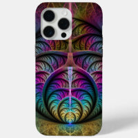 Trippy Patterned Colourful Abstract Fractal Art