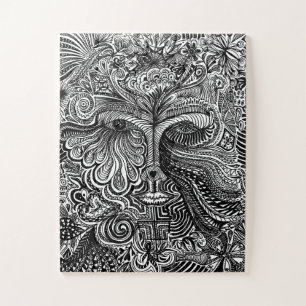 Trippy Portrait Puzzle