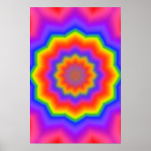 Trippy Poster: Abstract Psychedelic Poster