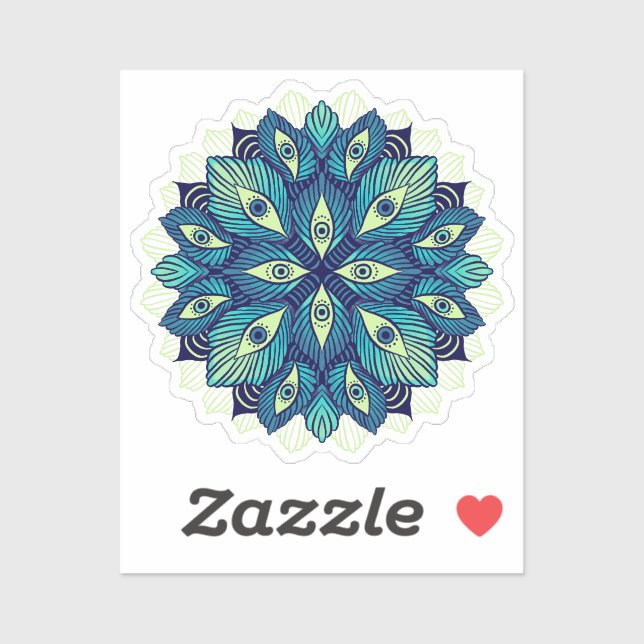 Trippy Psychedelic Eyes Floral Surreal Art (Sheet)