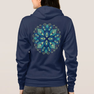 Trippy Psychedelic Eyes Floral Surreal Art Hoodie