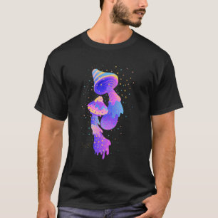 Trippy Psychedelic Mushrooms Magical Spores T-Shirt