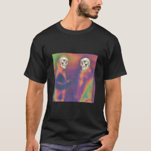 Trippy Retro Skeleton Psychedelic Men's T-Shirt