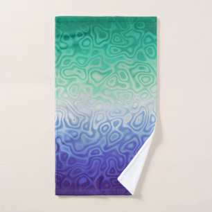 Trippy Ripply Funky Boho MLM Men Loving Men Pride Bath Towel Set
