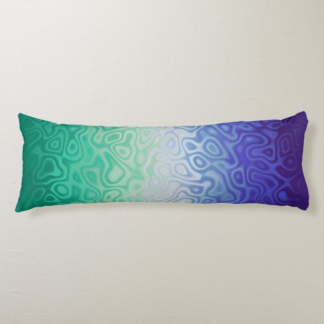 Trippy Ripply Funky Boho MLM Men Loving Men Pride Body Cushion (Front)