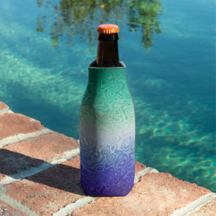Trippy Ripply Funky Boho MLM Men Loving Men Pride Bottle Cooler