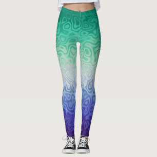 Trippy Ripply Funky Boho MLM Men Loving Men Pride Leggings