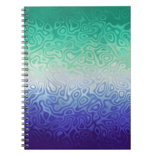 Trippy Ripply Funky Boho MLM Men Loving Men Pride Notebook