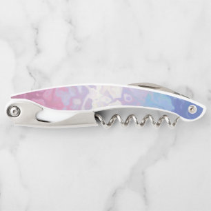 Trippy Ripply Groovy Eccentric Bigender Pride Flag Corkscrew