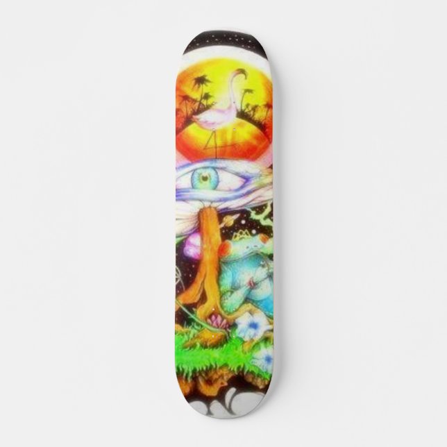trippy skateboard (Front)