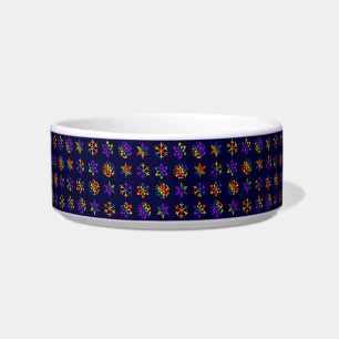 Trippy Snowflakes Bowl