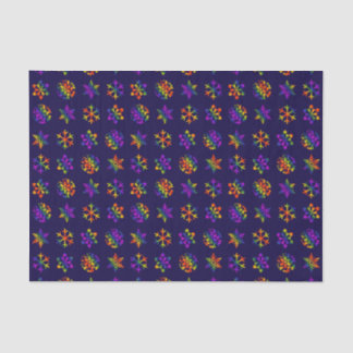 Trippy Snowflakes Tissue Paper