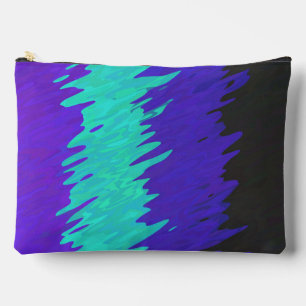 Trippy Squiggly Abstract Alexigender Pride Flag Accessory Pouch