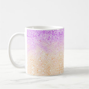 Trippy Squiggly Boho Abstract Trixic Pride Flag Coffee Mug