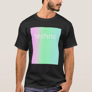Trippy Techno  EDM Electronic Dance Music T-Shirt