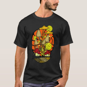 Trippy Vintage Psychedelic Magic Mushroom T-Shirt