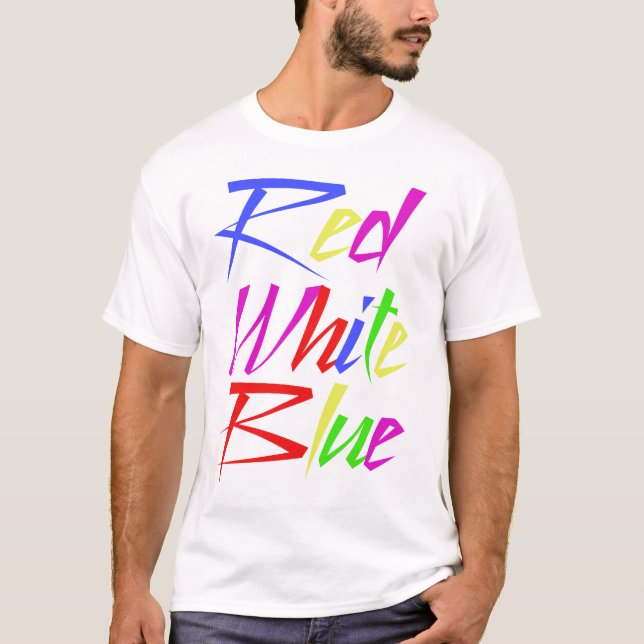 Trippy Wrong Colours T-shirts (Front)