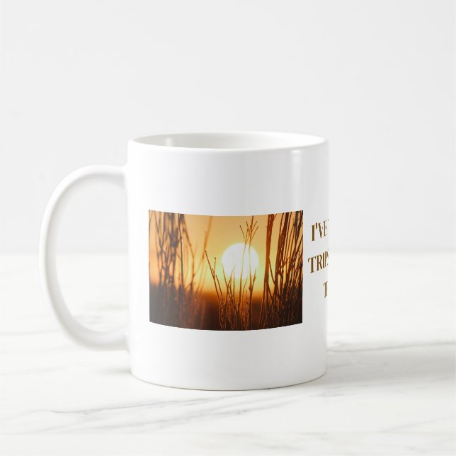 Trips around the sun, birthday mug (Left)