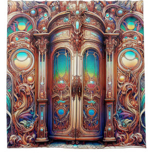 Trips from the Wardrobe Shower Curtain