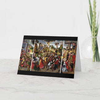 triptych easter holiday card