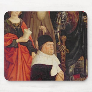 Triptych of Moses and the Burning Bush Mouse Mat