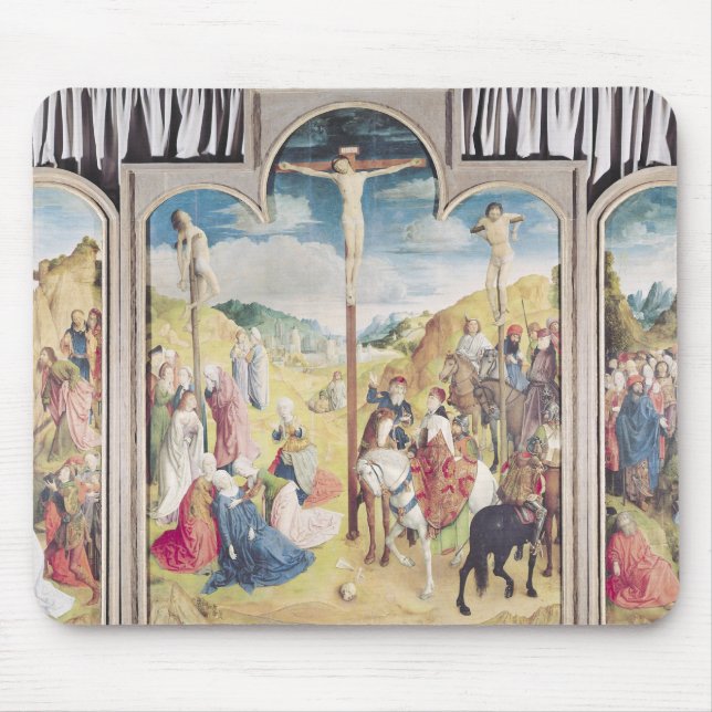 Triptych of the Crucifixion Mouse Mat (Front)