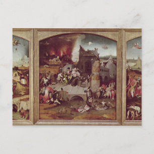 Triptych of the Temptation of St. Anthony Postcard