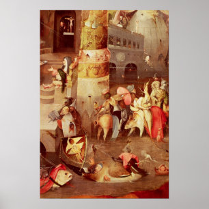 Triptych of the Temptation of St. Anthony Poster