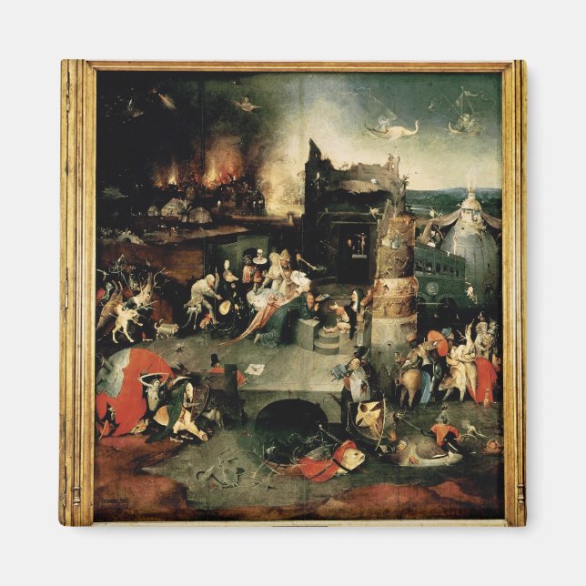 Triptych: The Temptation of St. Anthony Magnet (Front)