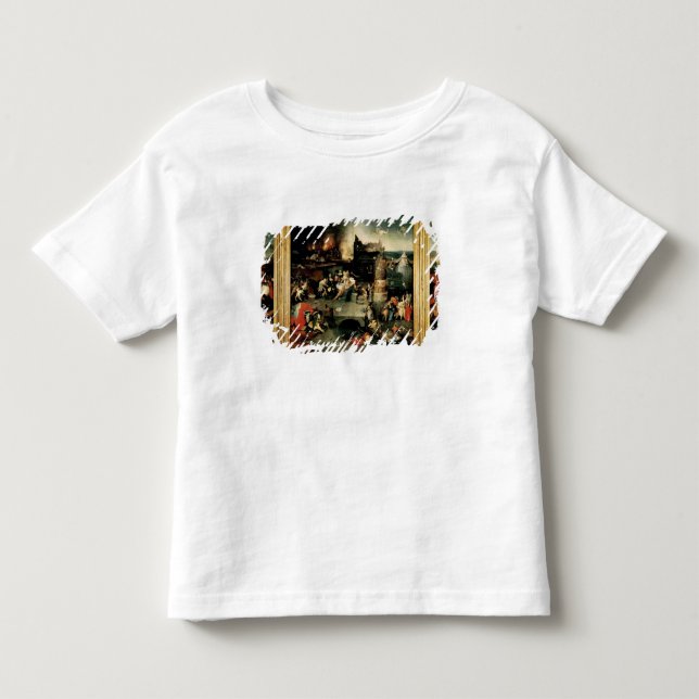 Triptych: The Temptation of St. Anthony Toddler T-Shirt (Front)