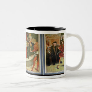 Triptych Two-Tone Coffee Mug
