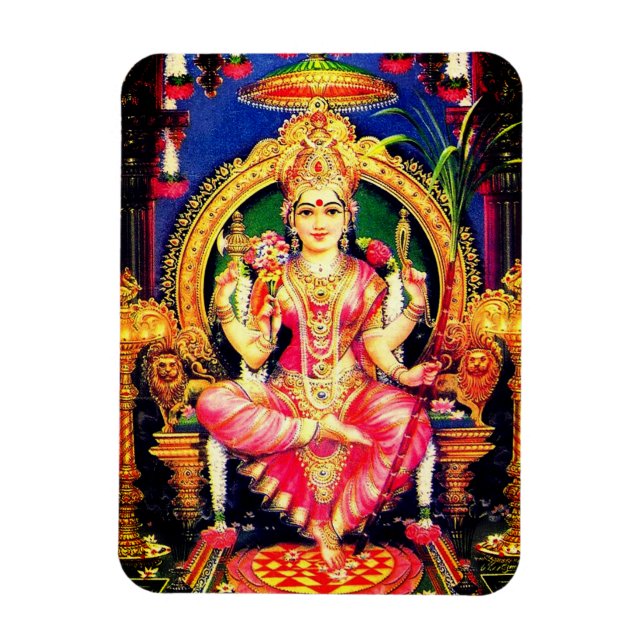 Tripura Sundari (Lalita) Magnet (Vertical)