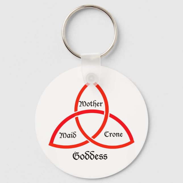 triquetra 1 key ring (Front)