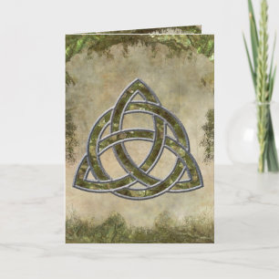 Triquetra Natural Card