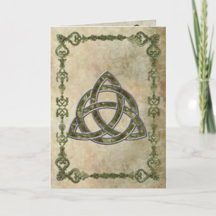 Triquetra Natural Card