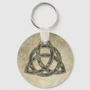 Triquetra Nature Key Ring