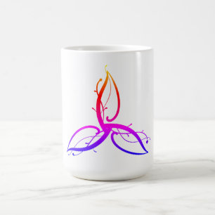 Triquetra Odin Norse Wicca Symbol Sticker Coffee Mug