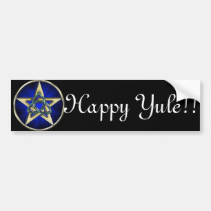 Triquetra Pentagram Bumper Sticker