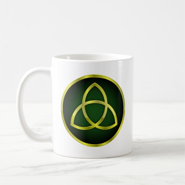 Triquetra/Trinity Knot Mug (Left)