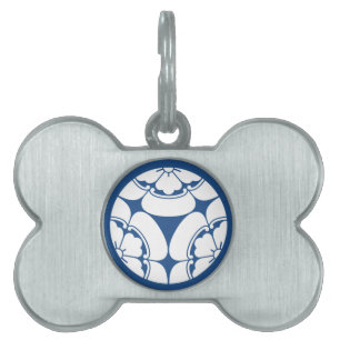 Trisected mokkos pet name tag