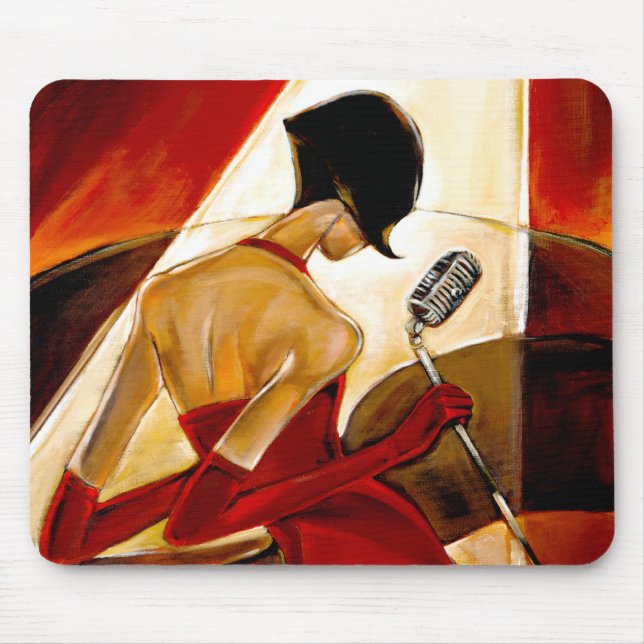 Trish Biddle Fever Mouse Mat (Front)