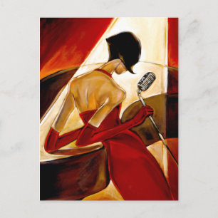 Trish Biddle Fever Postcard