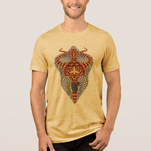 Trishul Burnout Tee – Fierce Spiritual Power
