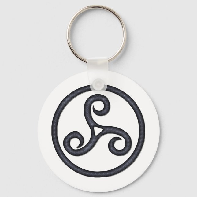 Triskel Key Ring (Front)