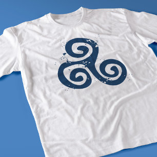 Triskele Irish or Breton Celtic Symbol T-Shirt